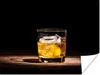 MuchoWow® Poster Whiskey - Alkohol - Glas 120x90 cm - Produktbild-Vorschau 1