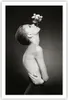Poster - Poster ohne Rahmen - Nackt Frau Blumen - 61x91,5 Produktbild-Vorschau 1