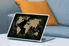 MuchoWow® Laptop Aufkleber Sticker Cover Weltkarte - Braun Produktbild-Vorschau 4
