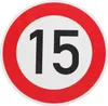 ORIGINAL Verkehrzeichen 15 KM/H Schild Nr. 250 (m. Produktbild-Vorschau 1