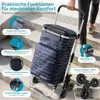 Rubberneck Einkaufstrolley höhenverstellbarer Griff – Produktbild-Vorschau 3