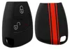 kwmobile 42378.06, Klíčenka, Černá, Červená, Silikon, 1 Náhled obrázku produktu 8
