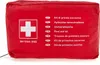 A red first aid kit with multilingual labels and a white cross symbol. Náhled obrázku produktu