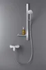 DURAVIT 41000610 Ablage für Brausestange 214mm Chrom Produktbild-Vorschau 4