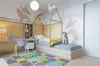 Teppich für Kinder PETS Mehrfarben 100x300 cm Produktbild-Vorschau 2