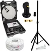 PremiumX Camping Satelliten Koffer Mobil Single LNB Kabel Produktbild-Vorschau 1