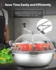 VEVOR Erntemaschine, 600 cm manueller Blattschüsseltrimmer, Produktbild-Vorschau 6