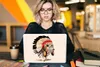 MuchoWow® Laptop Aufkleber Sticker Cover Eule - Indianer - Produktbild-Vorschau 5