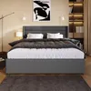 okwish Polsterbett Hydraulisch Doppelbett Stauraumbett Produktbild-Vorschau 4