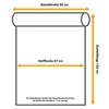 DTCH® Verdunkelungsrollo ohne bohren klemmfix 90 x 150 cm Produktbild-Vorschau 7