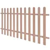 vidaXL Lattenzaun WPC 200x100 cm Produktbild-Vorschau 1