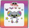 A cartoon illustration of a koala with rainbow-colored ears and feet, surrounded by smaller cartoon animal heads and stars, with the brand logo at the top. Produktbild-Vorschau