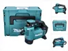 A collage of images showing a Makita Akku Kompressor and its storage case. Produktbild-Vorschau