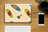 MuchoWow® Laptop Aufkleber Sticker Cover Hunde - Surfen - Produktbild-Vorschau 2