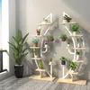 Support à plantes en métal à 6 niveaux en forme de Voir les images du produit 2
