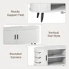 Meuble TV BEALIFE, 145x40x55 cm, avec 2 volets roulants | Voir les images du produit 6