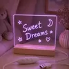 Forever Light FNL-18 LED-nachtlamp met acryl schrijfplank, Productafbeelding-voorbeeld 3