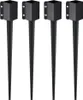 Erdspieß für Zaunpfosten - 4er-Pack - 113 x 113 x 914 mm - Produktbild-Vorschau 1