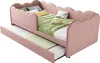 Letto imbottito Sweiko daybed 90x190cm, divano letto daybed Anteprima dell’immagine prodotto 7