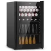 Klarstein Mini Kühlschrank mit Glastür & LED, Produktbild-Vorschau 1