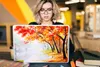 MuchoWow® Laptop Aufkleber Sticker Cover Gemälde - Herbst - Produktbild-Vorschau 5