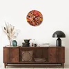 Wanduhr - Rund - Glasuhr - Abstraktion modern - 40x40cm - Produktbild-Vorschau 7