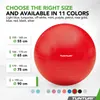 Tunturi Gymball 90 cm, rosso, antiscoppio Anteprima dell’immagine prodotto 5