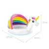 INTEX 57113np - Baby Pool - Einhorn (127x102x69cm) Produktbild-Vorschau 29