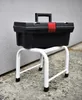 Drabest | Tabouret en acier à 1 marche, stable et robuste, Voir les images du produit 6