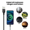 USB-A auf iPhone Nylon Kabel Typ A Ladekabel für iPhone - Produktbild-Vorschau 6