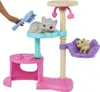 Barbie -Puppe und Kätzchen Kratzbaum Spielset mit Zubehör. Produktbild-Vorschau 9