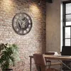 COSTWAY Große Wanduhr, 68 cm Zahnraduhr mit Produktbild-Vorschau 8