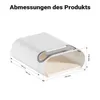Wiltec uchwyt ścienny do roweru biały 25,6 x 30 x 11,4 cm Podgląd zdjęcia produktu 3