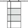 vidaXL Porte coulissante avec ferrure 102,5x205 cm verre Voir les images du produit 7