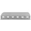 4iQ Gewächshaus Folientunnel 3x6m Grau 19 mm Produktbild-Vorschau 4
