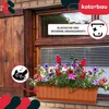 KOTARBAU® Lot de 4 Pot de Fleur Exterieur Jardinières Voir les images du produit 4