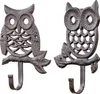 set di 2 ganci da parete gufo appendiabiti ganci da parete Anteprima dell’immagine prodotto 1