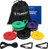 TOMSHOO Fitnessbänder, Workout-Widerstandsbänder, 5er-Pack, Produktbild-Vorschau 8