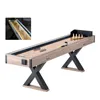 A shuffleboard table with accessories, presented on a white background. Voir les images du produit