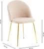 A single chair with dimensions indicated by lines and text. Voir les images du produit