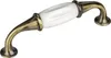 SOTECH Möbelgriff JOHANNA BA 96 mm Antik-Messing-Weiß Produktbild-Vorschau 1