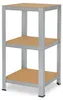 shelfplaza HOME 90x45x45 cm scaffale pesante in zincato con Anteprima dell’immagine prodotto 5