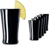 PLATINUX Schwarze Shotgläser aus Glas Set 6 Teilig Pinnchen Produktbild-Vorschau 1
