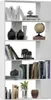 vidaXL Libreria/divisorio Bianco 80x24x159 cm in materiale Anteprima dell’immagine prodotto 3