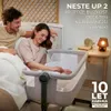 KINDERKRAFT Lit de bébé Neste Up2 Gris clair Voir les images du produit 15