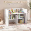 COSTWAY Tavolo multifunzione 6 in 1 per bambini, set tavolo Anteprima dell’immagine prodotto 6