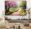 MuchoWow® - Leinwandbilder - Aquarell - Natur - Bäume - Produktbild-Vorschau 7