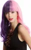 WIG ME UP Perücke Lang Lockig Halb Lila Rosa Produktbild-Vorschau 3