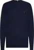 Maglione Tommy Hilfiger blu navy con scollo rotondo Anteprima dell’immagine prodotto 9