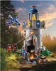PLAYMOBIL Novelmore 71483 Ritterturm mit Schmied und Drache Produktbild-Vorschau 5